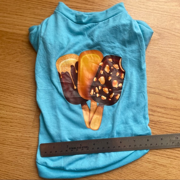 Dog Shirt with Ice cream - Picture 4 of 5